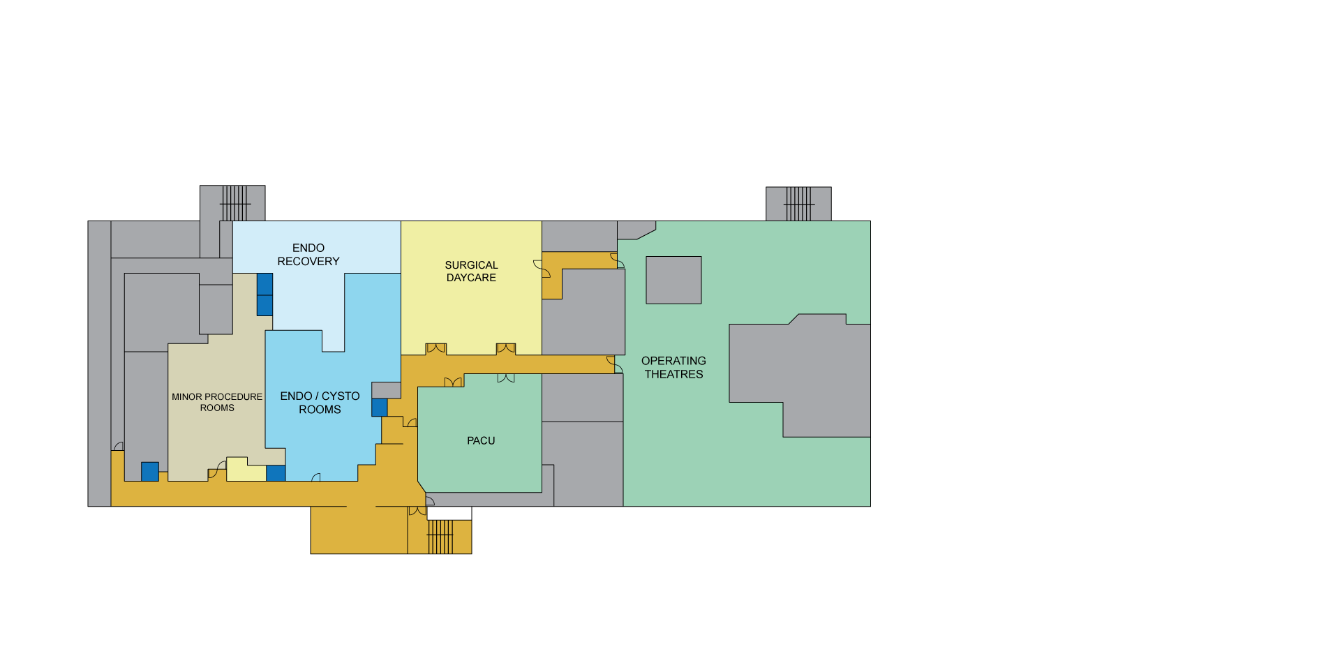 Jim Pattison Outpatient Care and Surgery Centre Interactive Map
